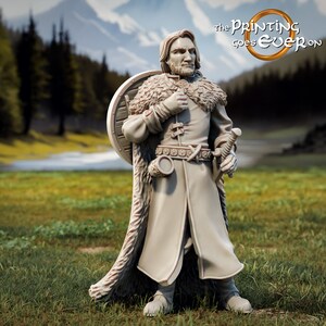 Barazon Boromir from LOTR, Printing Goes Ever On 3D Printed Gaming Miniatures Standing