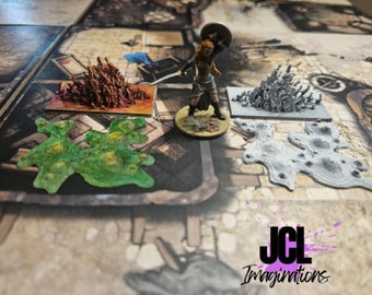 Zombicide Dragon Bile and Dragon Fire * Get 2 of each! * Black Plague * Green Horde