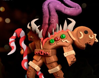 Gingerbread Man Mimic * Cast n Play * 3D Printed Gaming Mini