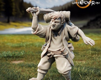 Samuel (Sam from LOTR), Printing Goes Ever On * 3D Printed Gaming Miniatures