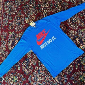 Vintage NWT Nike Just Do It L/S Shirt