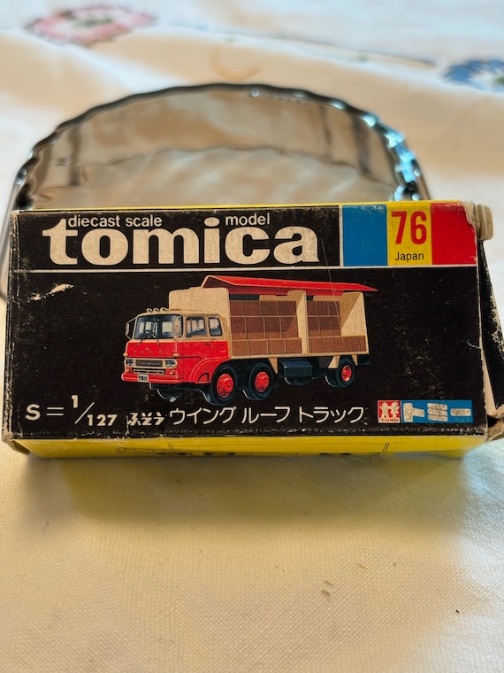 Tomica Fuso Wing Roof Truck With Box #7 - Etsy