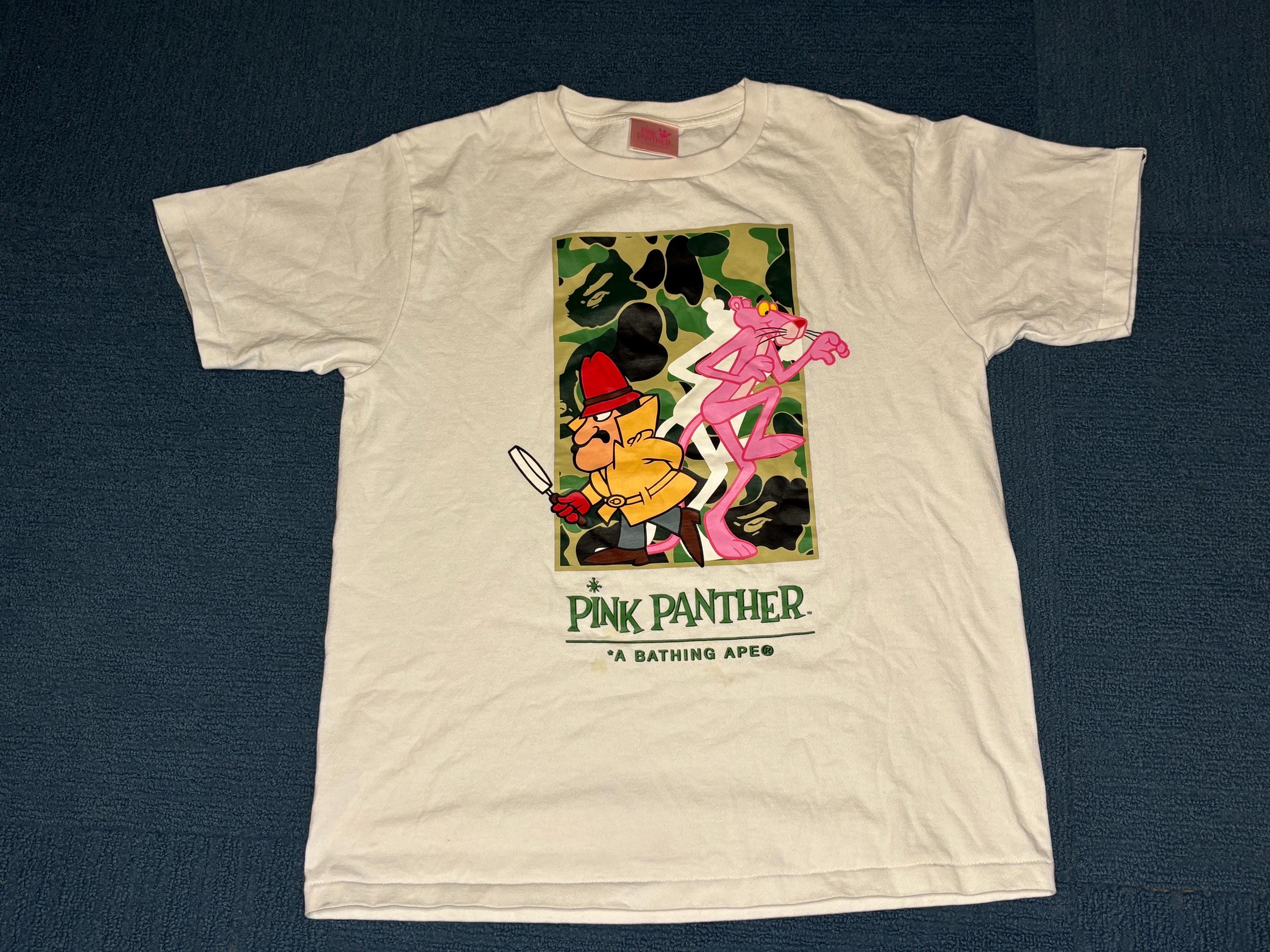 Bape Pink Panther Shirt - Etsy