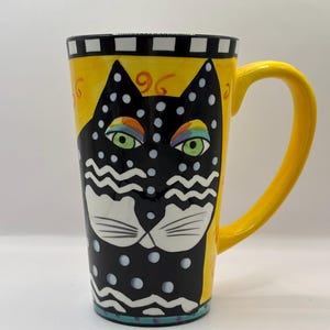 Vintage Laurel Burch Cat Mug
