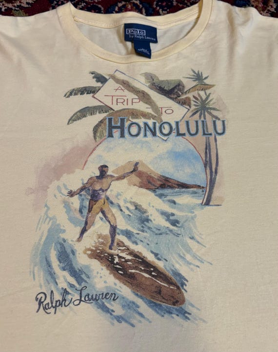 Vintage Polo Ralph Lauren A Trip to Honolulu Shirt - Etsy