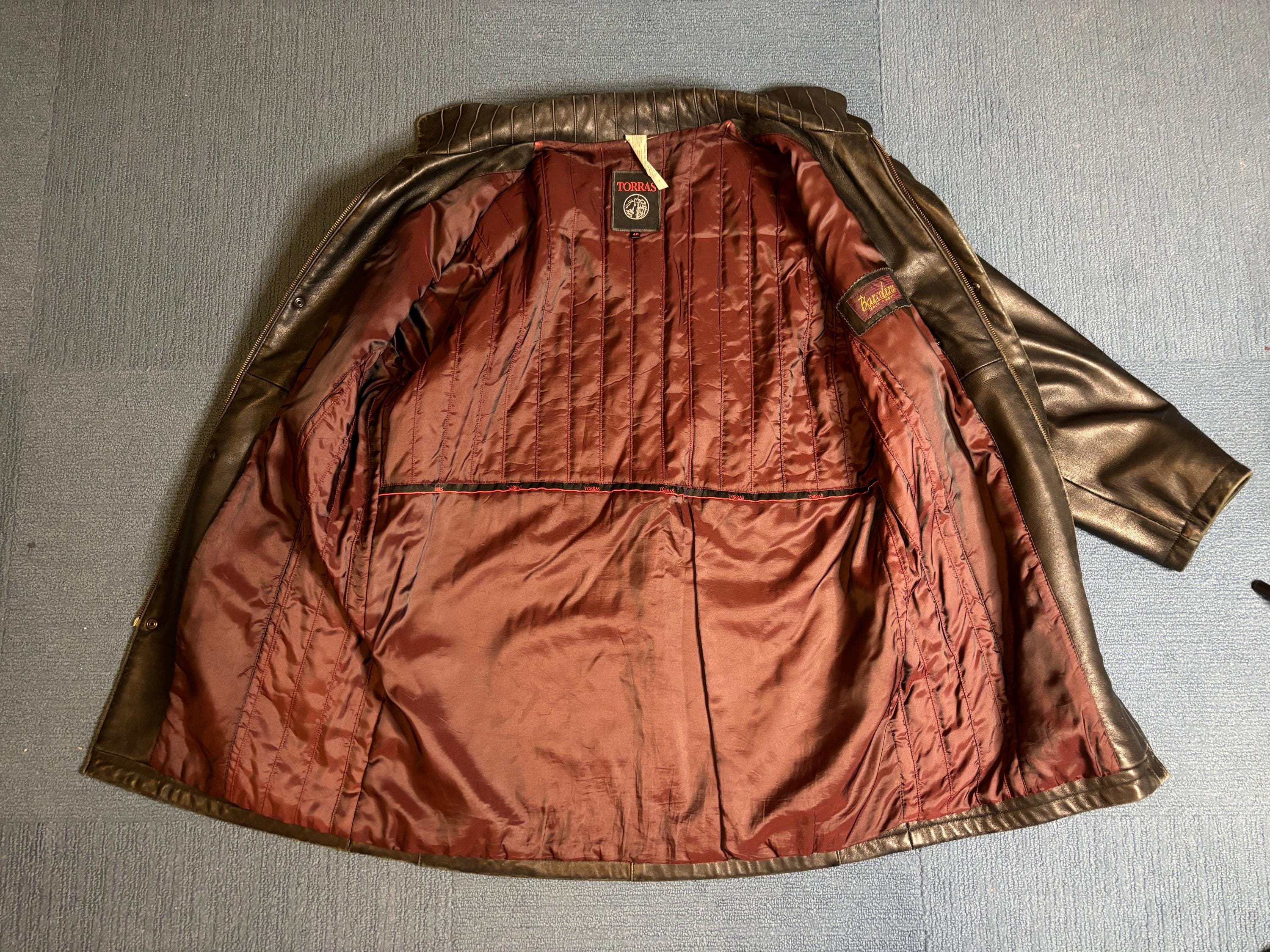 Torras Leather Jacket - Etsy