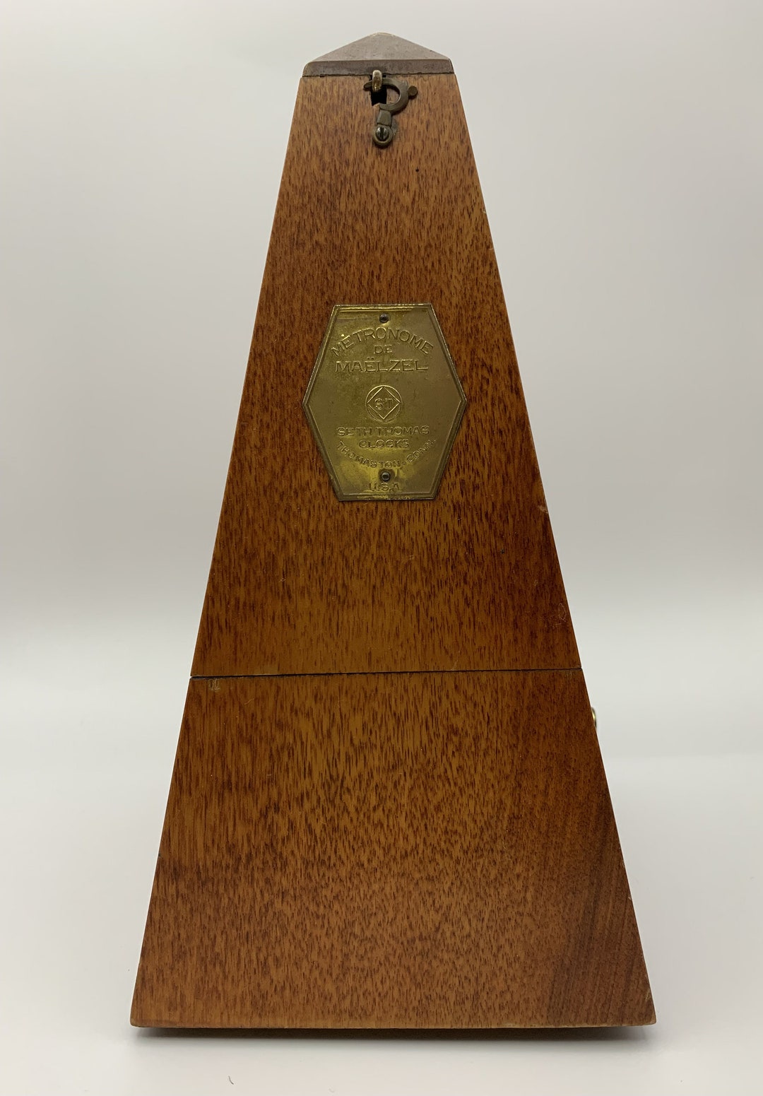 Vintage Metronome De Maelzel Seth Thomas Etsy
