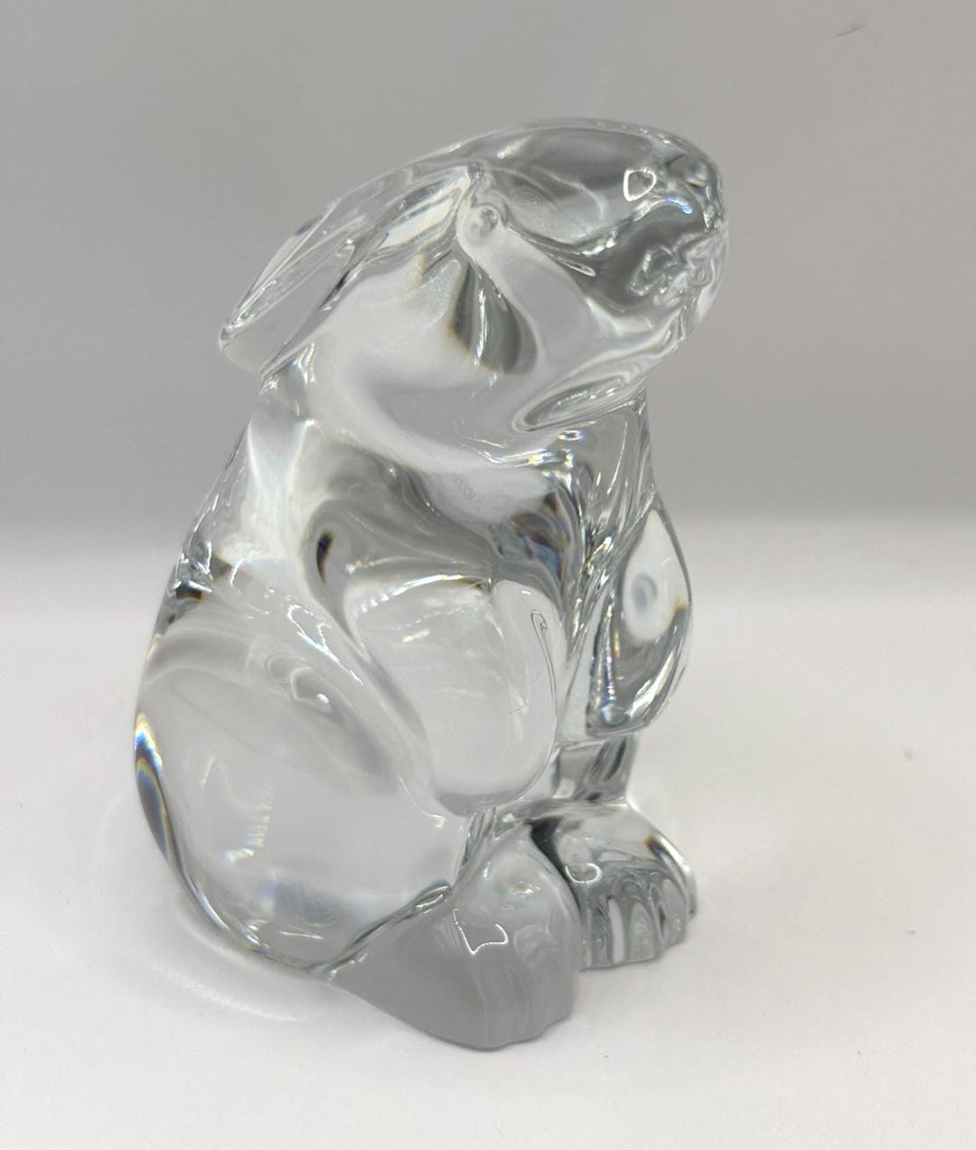 Baccarat Crystal Rabbit - Etsy
