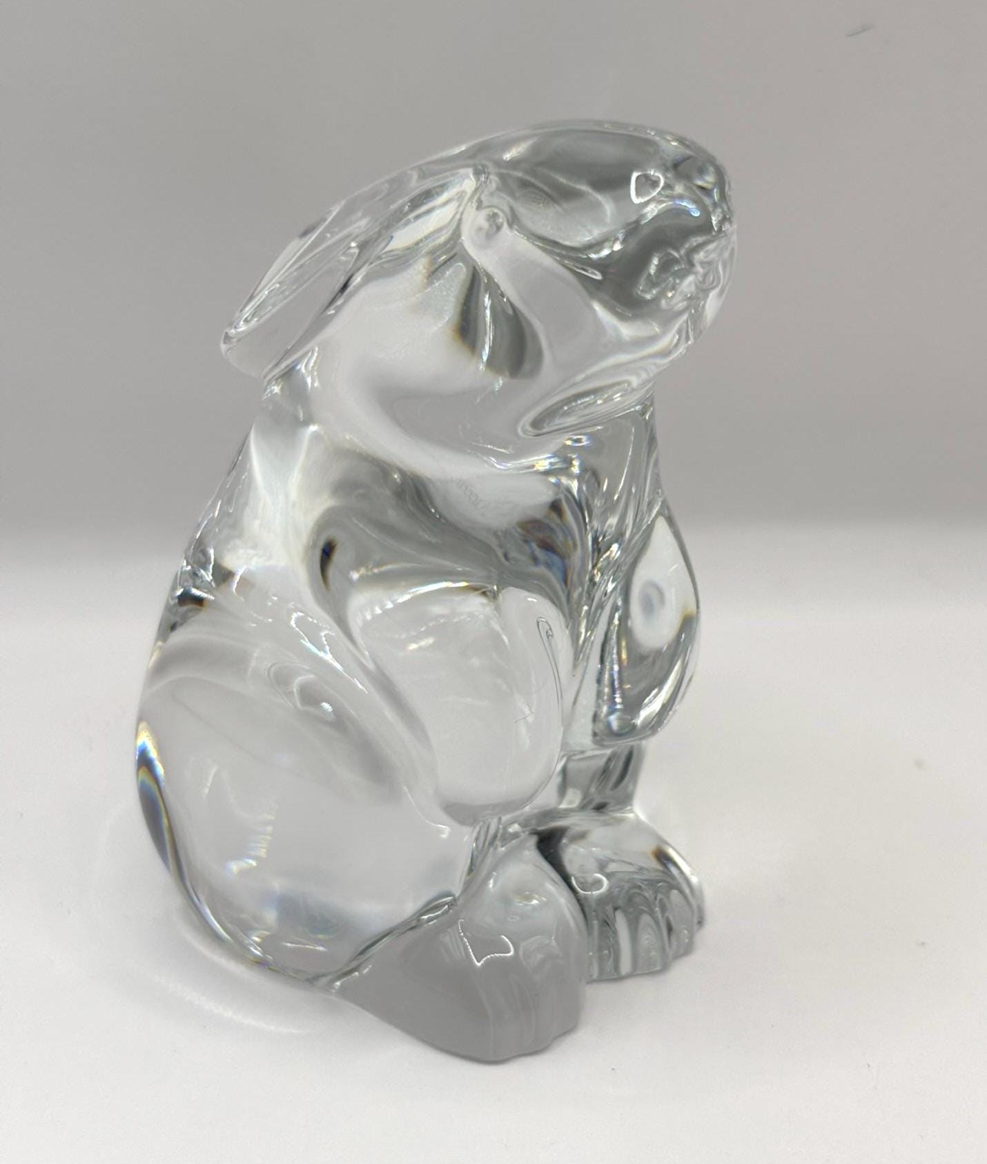 Baccarat Crystal Rabbit - Etsy