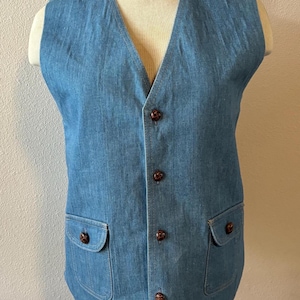 Jaren 70 Levis Panatela-denimvest