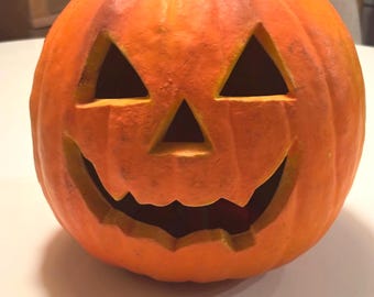 Vintage Pumpkin Blow Mold