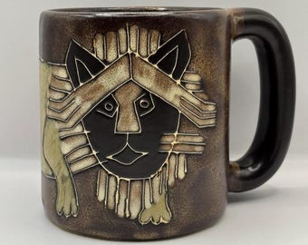 Mara Lion Stoneware Mug