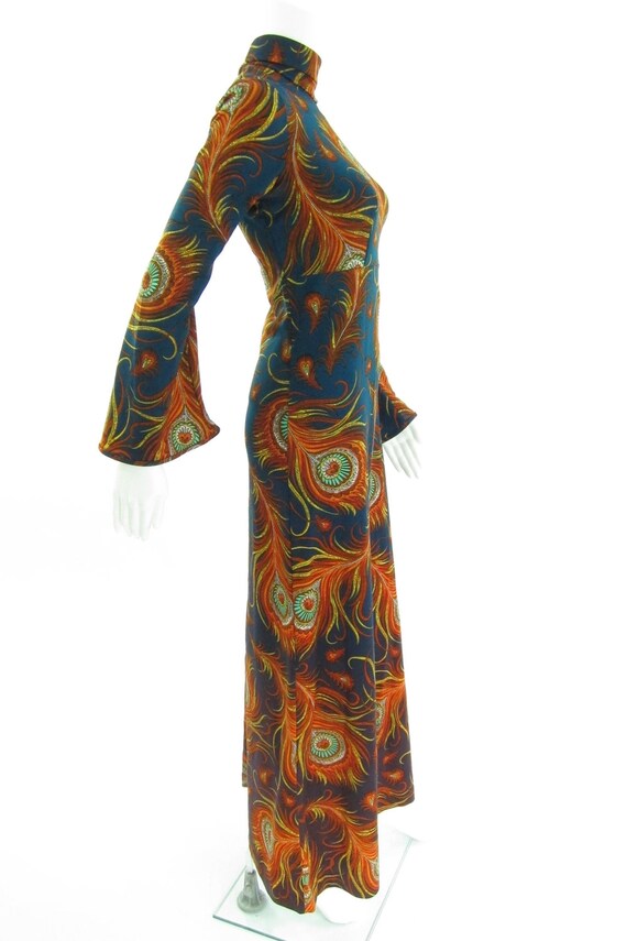 1970s Peacock Maxi - image 2