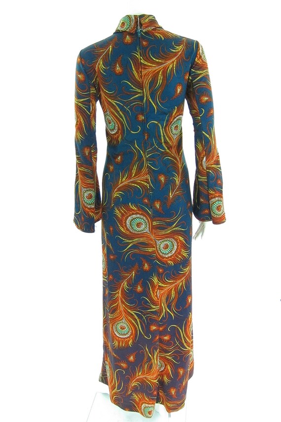 1970s Peacock Maxi - image 4