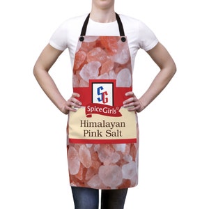 Himalayan Salt Spice Girls Halloween Costume Paprika Spice Girls Costume Cooking Apron Halloween Costume for Office Costume for Teacher