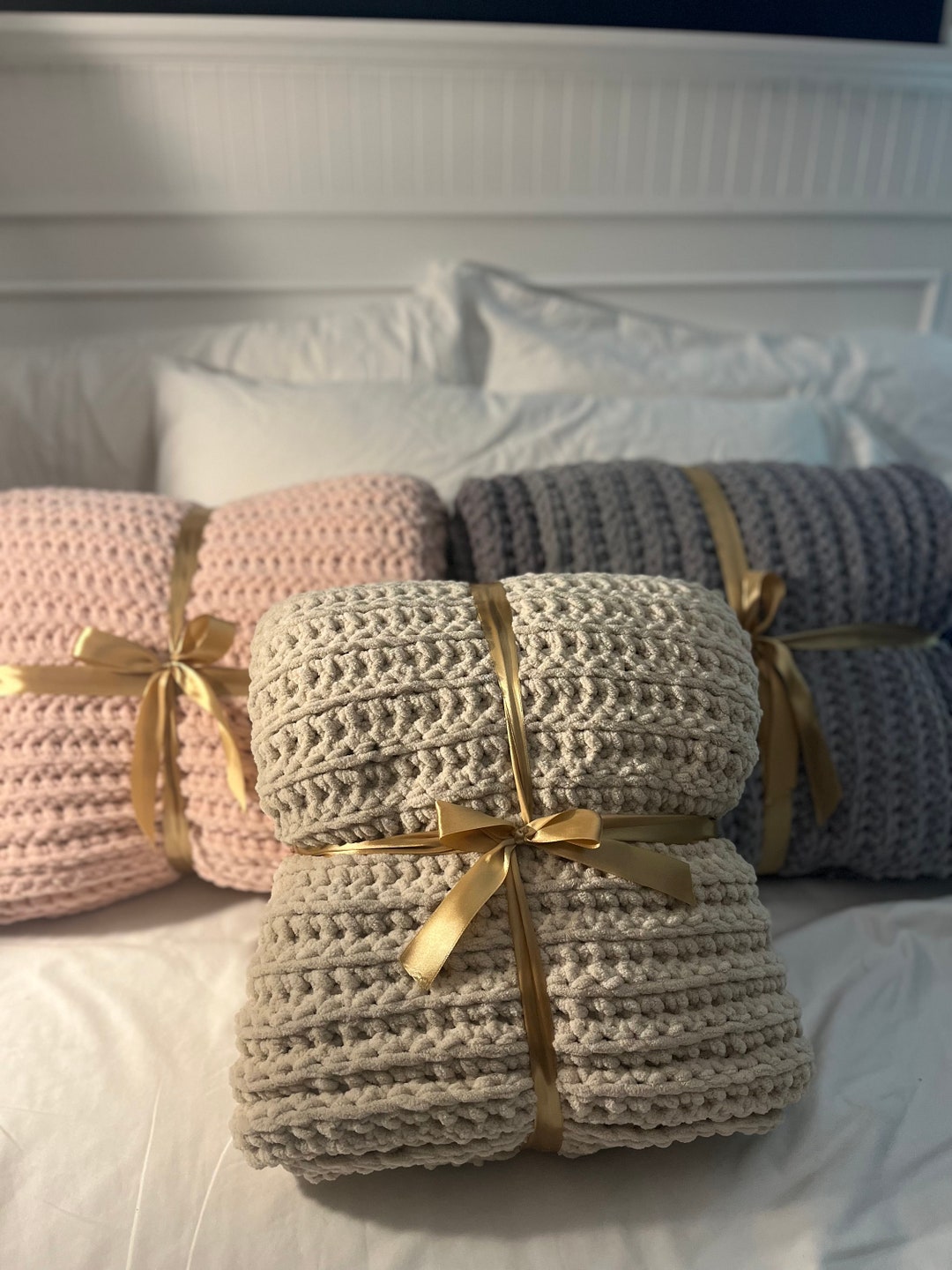 Dolorita Queen Size Crochet Blanket Etsy