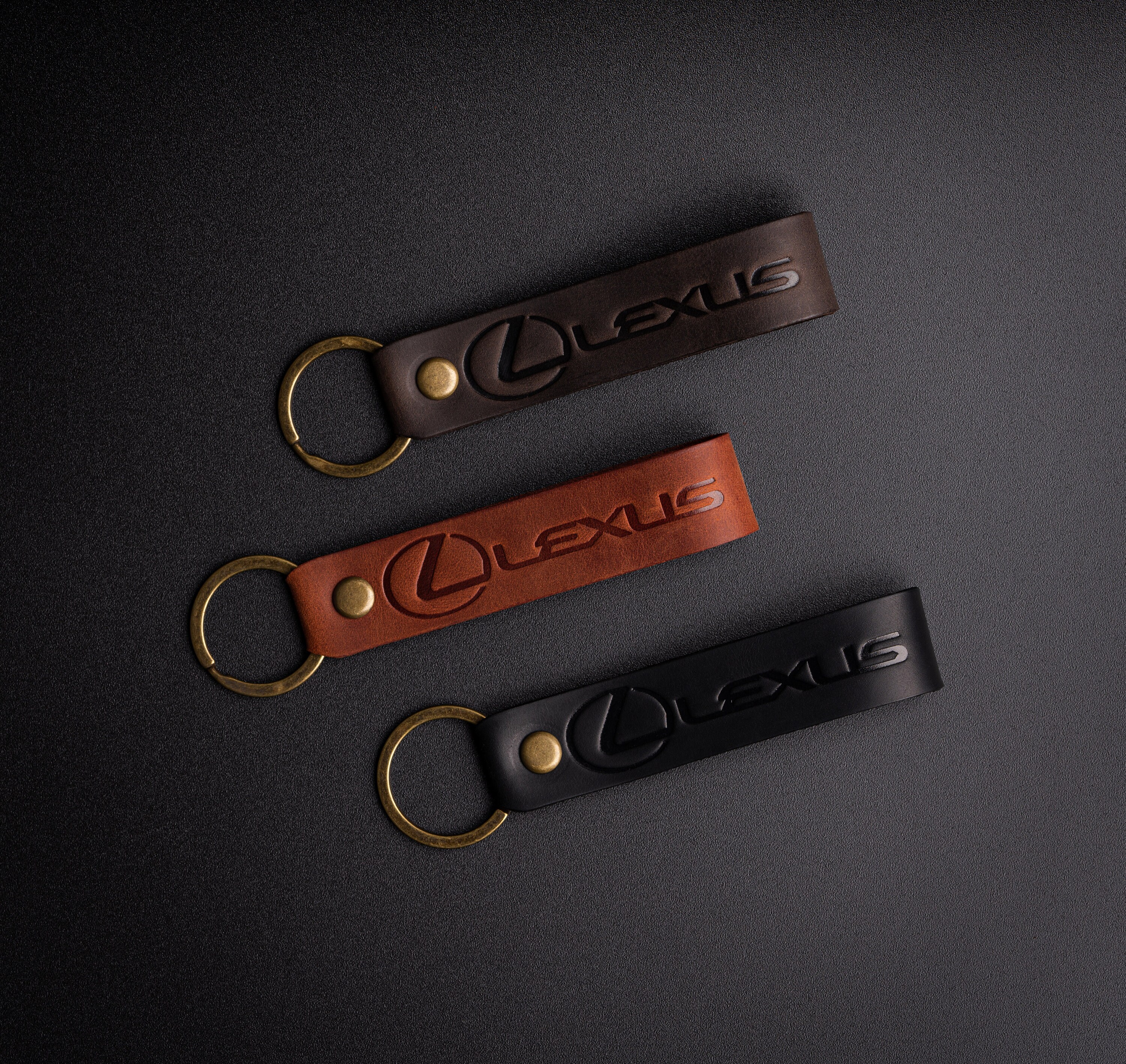 Lexus keychain leather store