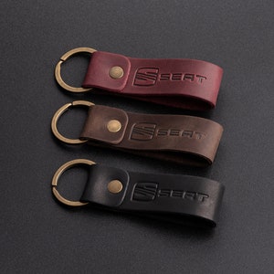 Seat Keyring -  UK