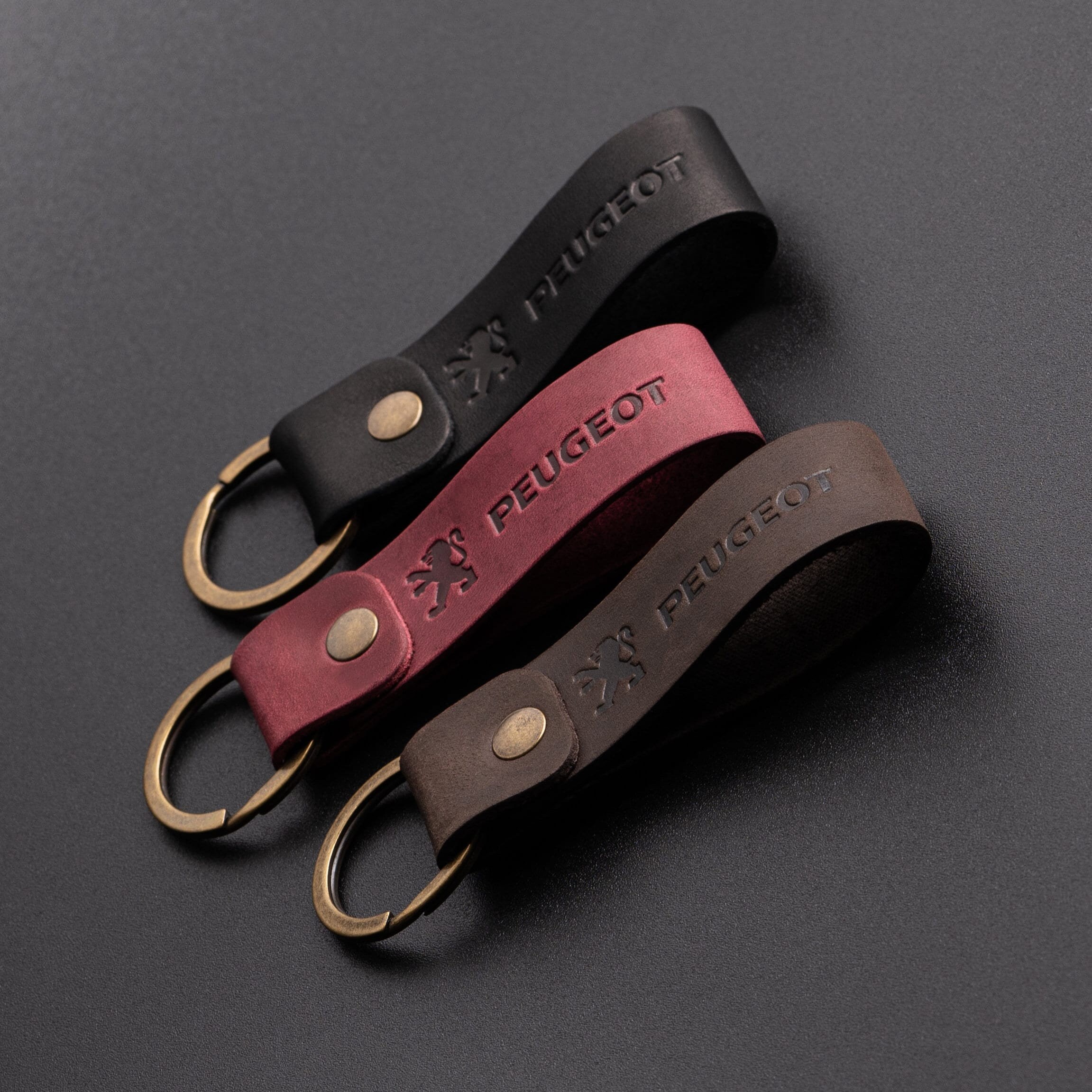 Of Top Fashion Peugeot Metal Leather Biker Keychain Llaveros Chaveiro Car  Emblem Key Holders From Xcdfs6, $10.25
