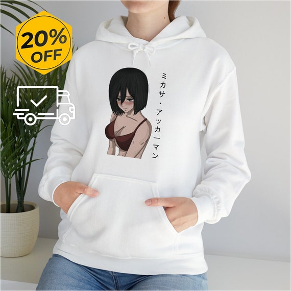 Attack on Titan, Mikasa Ackerman, Unisex Hooded Sweatshirt, Gift for Anime  Lover, Gift for Attack on Titan Fan, Gift for Mikasa Fan - Etsy
