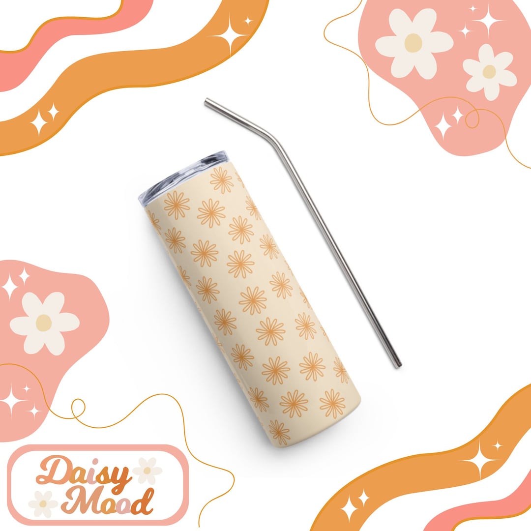 Sublimations Becher 20 Oz 4er Pack - Edelstahl Skinny Tumbler Mit Deckel