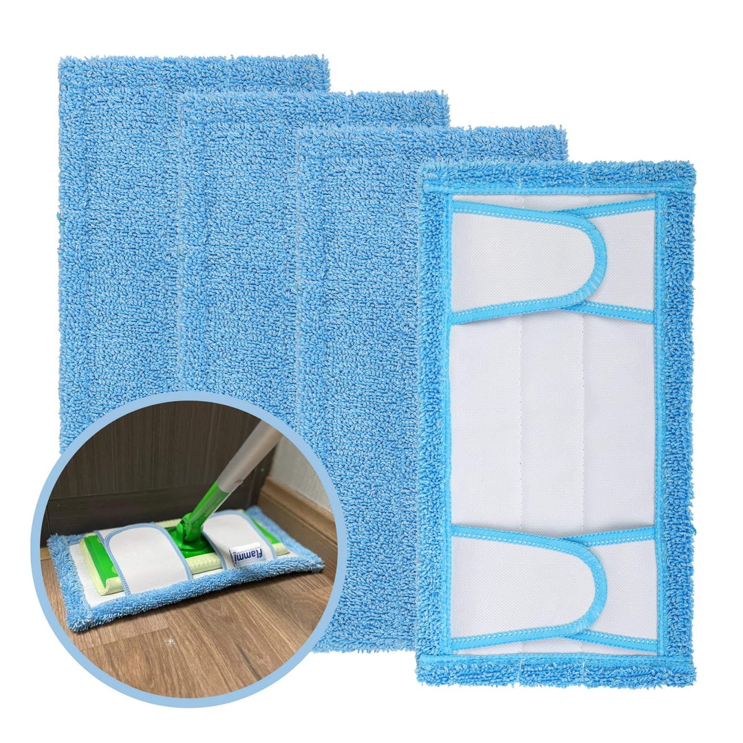 S&S Reusable Microfibre Mop Refill Pads for Flash Speedmop Etsy