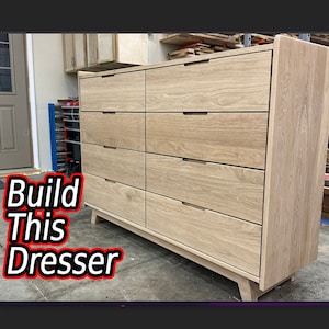 Dresser Plans || Woodworking Plans || Modern Dresser Plans || DIY Dresser Plans