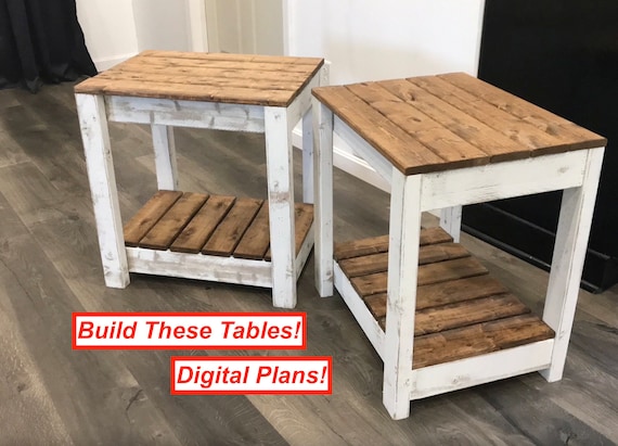 End Table Digital Plans || DIY Woodworking Plans