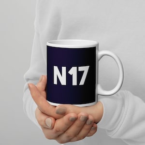 Tottenham Hotspur Gift Mug - N17 Pride Mug - Essential Tottenham Fan Drinkware