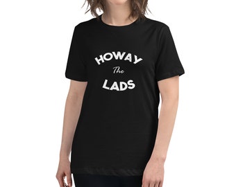 Newcastle United Gift - Chic Howay: Women's Relaxed T-Shirt - Elevate Your Style with Newcastle United Passion - Women's Relaxed T-Shirt
