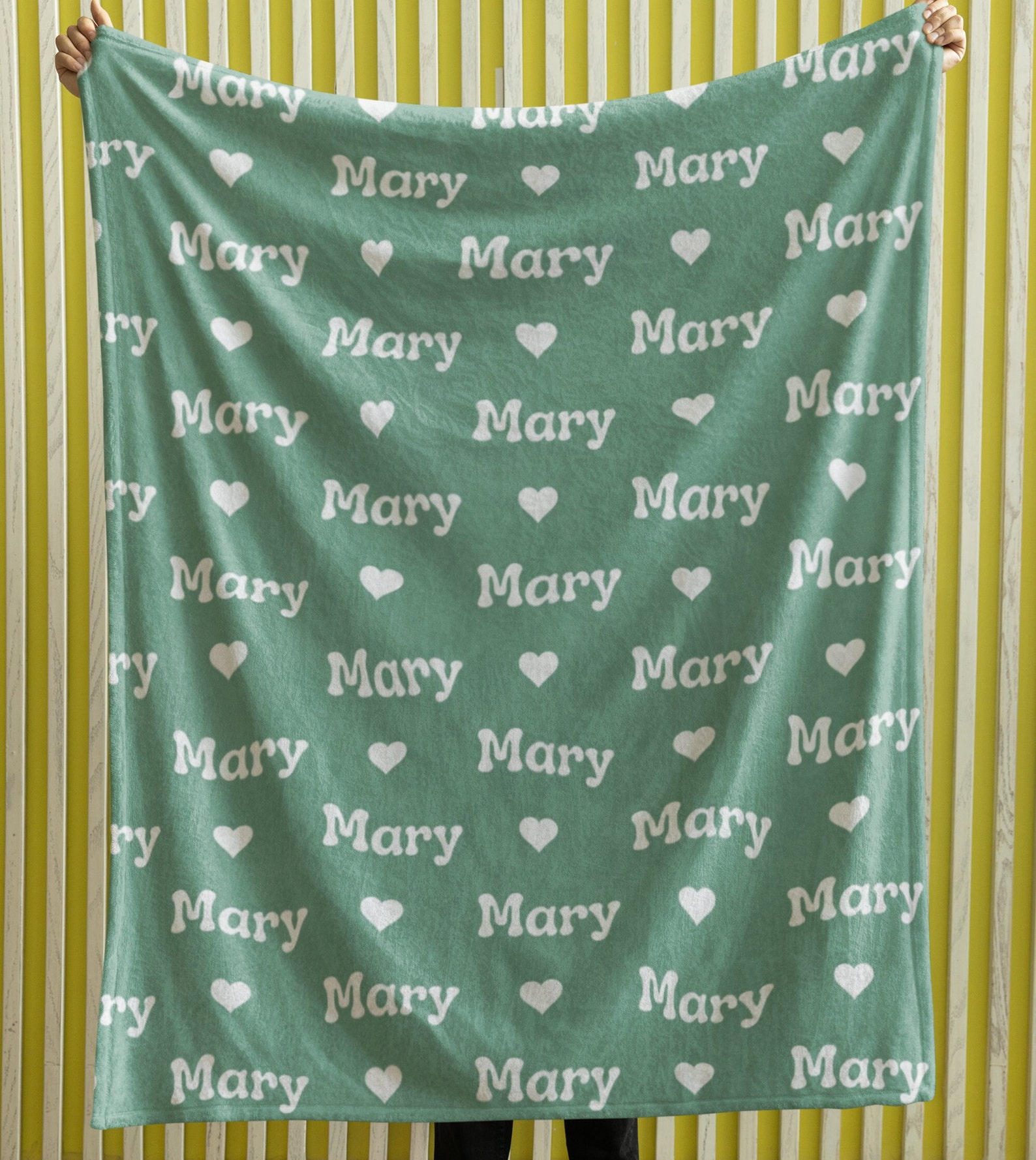 Personalized Plush Minky Blanket Kids Name Blanket Toddler Name Blanket
