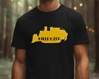 Killdozer Bella & Canvas T-Shirt, FREE Express Shipping, Colorado Killdozer, 2004 Killdozer