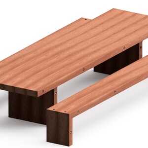 DIY plans to build this beautiful table that can be used Indoors / Outdoors. This table would look great in any setting whether it's a patio, backyard, garden, dinning room, etc.
