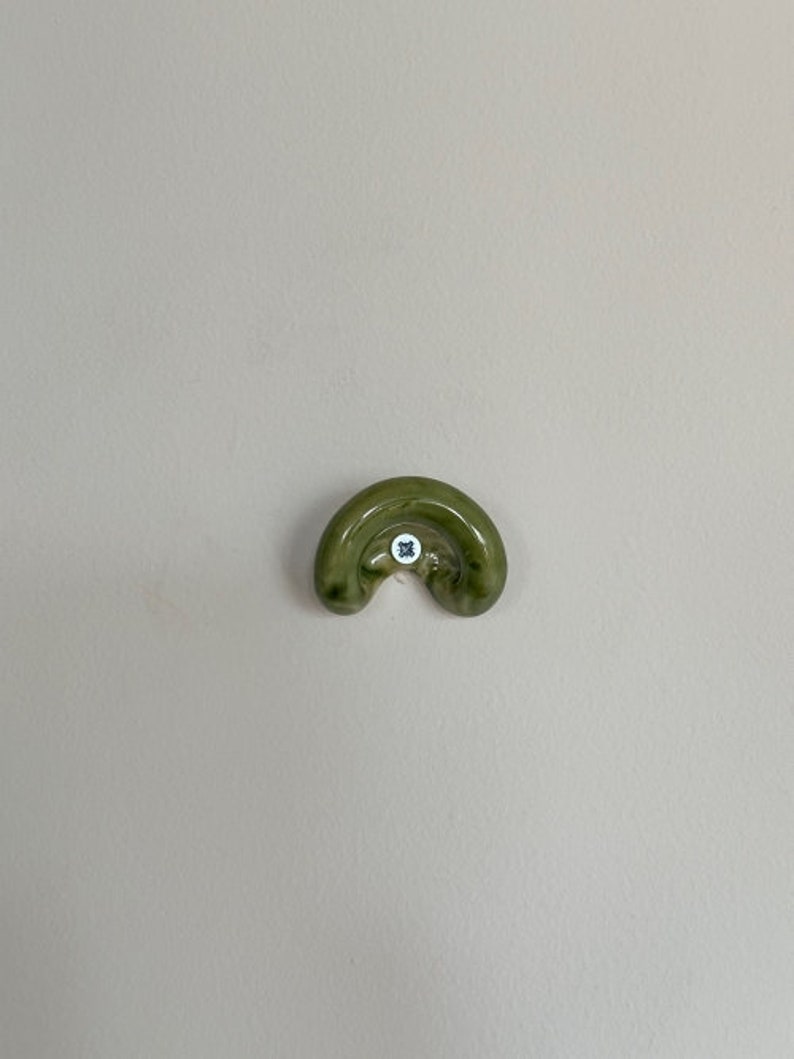 Jade green wall hook image 3