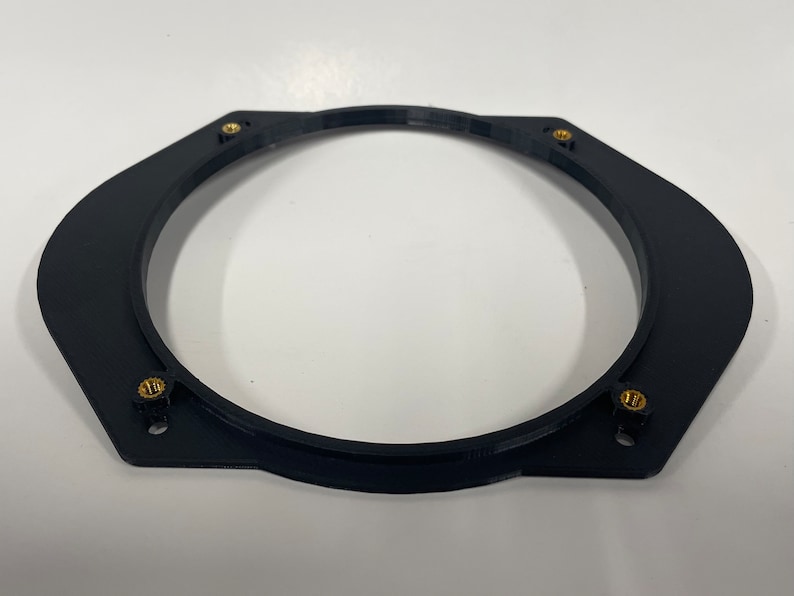 94-04 Ford Mustang 6x8” to 6.5” (6 1/2”) Speaker Adapters (Mach 460) (set of 2) - New for 2026 - bigger speaker opening!!!! image 1