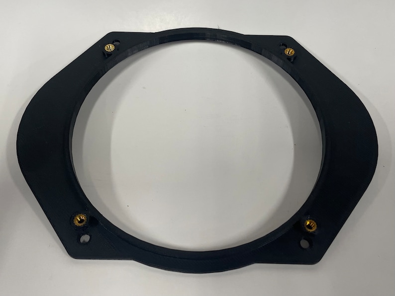94-04 Ford Mustang 6x8” to 6.5” (6 1/2”) Speaker Adapters (Mach 460) (set of 2) - New for 2026 - bigger speaker opening!!!! image 3