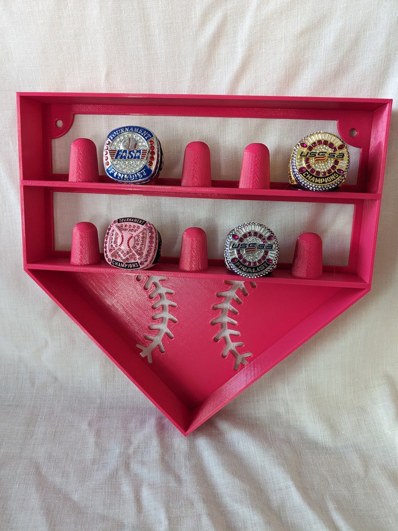 Sports Ring Display Case wall or Table Mount Etsy