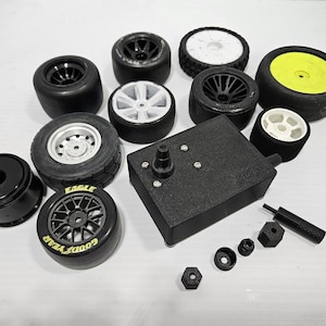RC Tire Sidewall Gluing Machine - TC, F1, VTA, Euro Truck, Losi Nascar, Offroad fronts.
