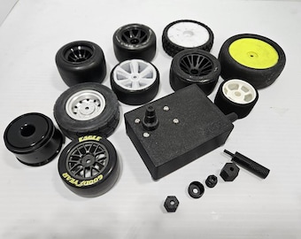 RC Tire Sidewall Gluing Machine - TC, F1, VTA, Euro Truck, Losi Nascar, Offroad fronts.