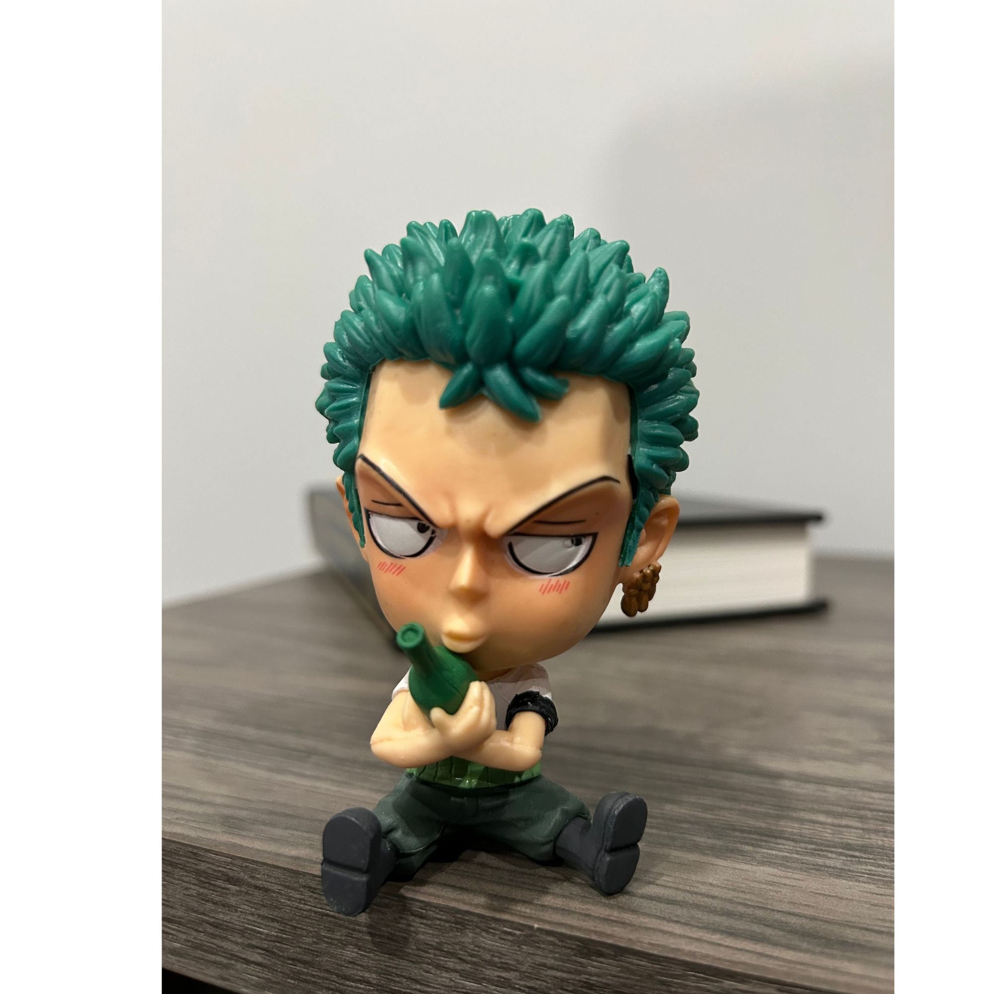 18cm One Piece Gk Roronoa Zoro Action Figure Interchangeable Head