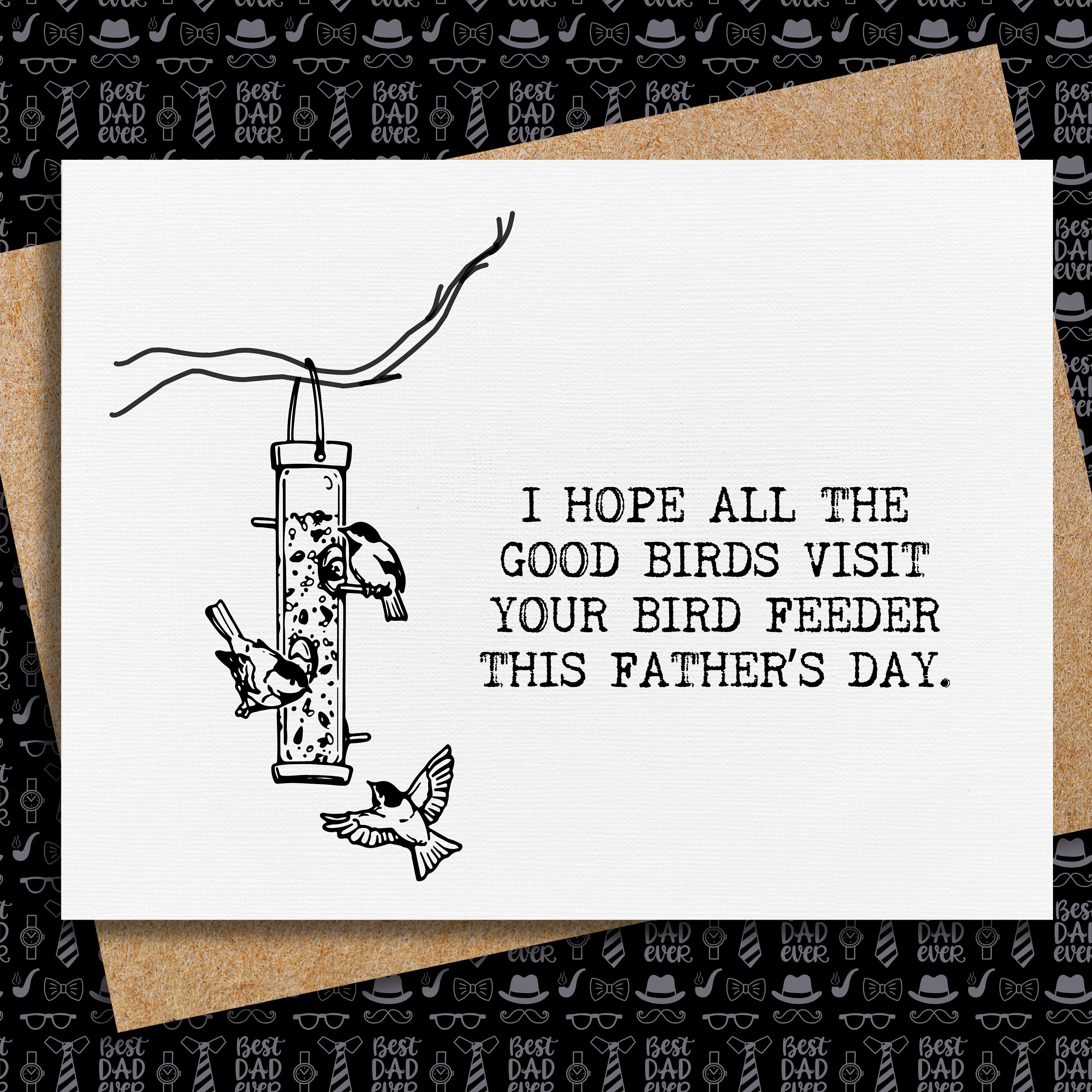 Father's Day Card for Dad for Bird Loving Dad | Bird Watching