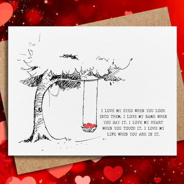 valentines day card for wife | husband valentine | romantic valentine