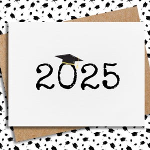 2025 funny graduation card | high school graduation | college graduation | funny grad card | proud of you card | graduation gift | congrats