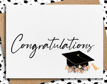 graduation card | congratulations card for graduate | daughter graduation card | graduation card for her | granddaughter | niece | friend