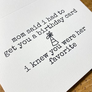 funny birthday card | birthdaycard | sibling birthday gift | happy birthday card | only gift you need | birthday card for brother image 3