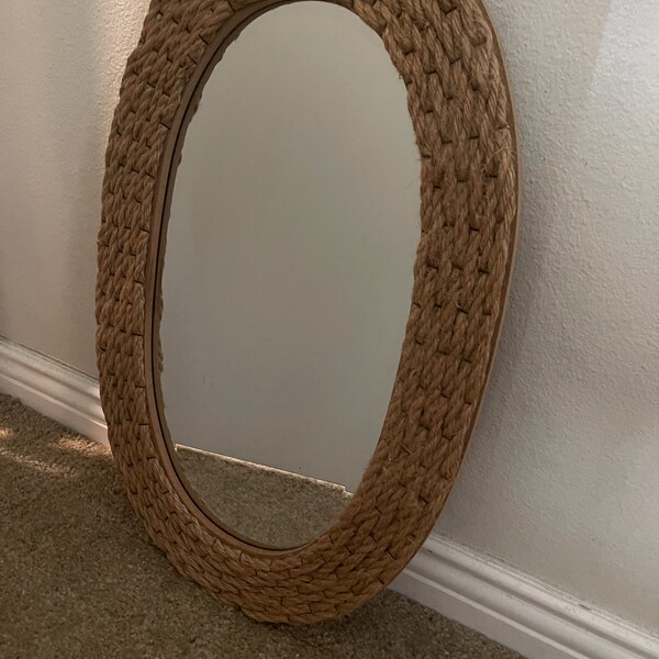 Seagrass Mirror - Etsy