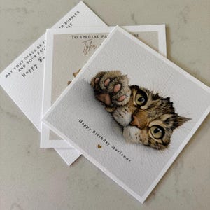 Personalised Dog Birthday Card | Funny Cake Quote, For Her image 5