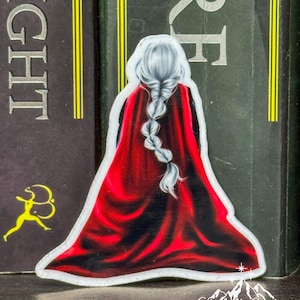 Manon Blackbeak Sticker, Water Bottle Sticker, Kindle Sticker, Laptop Sticker, Throne of Glass Sticker, Witch Sticker