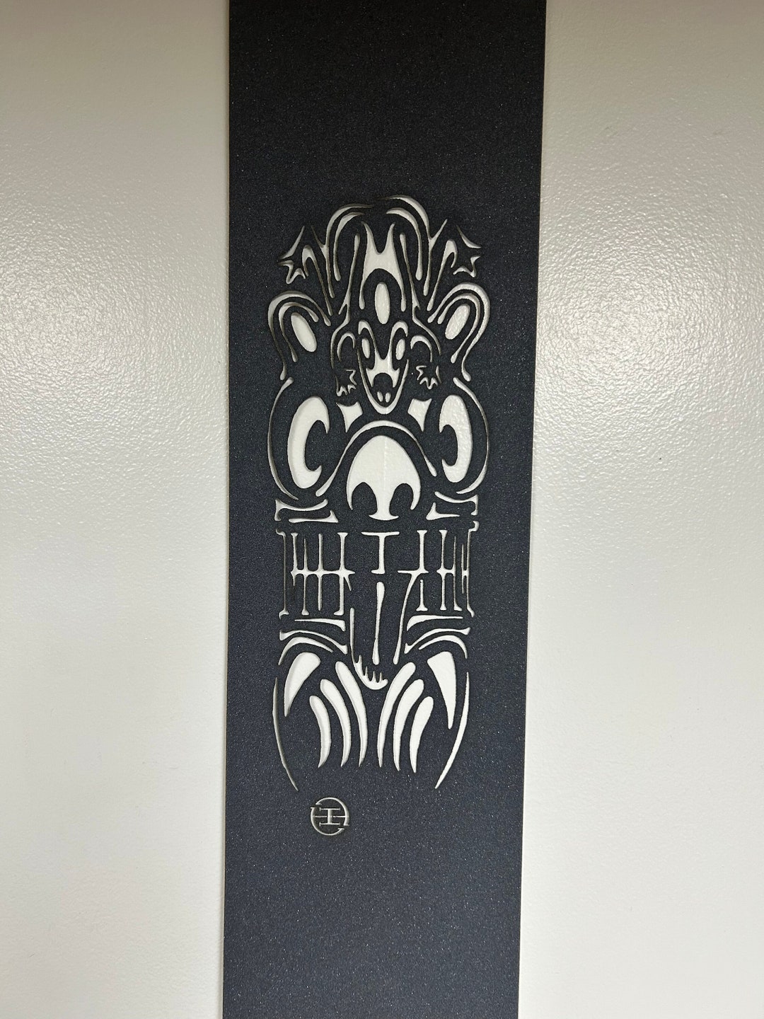 Laser Cut Custom Grip Tape Art for Skateboards and Longboards, Electric