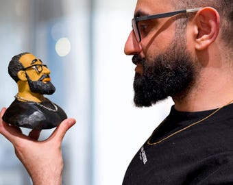 Custom 3D Printed Figurine - Unique Gift Statue, Personalized Model